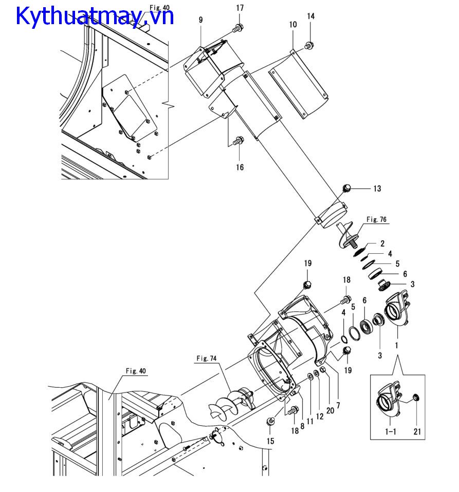 Ống bui khoan ngang số 2